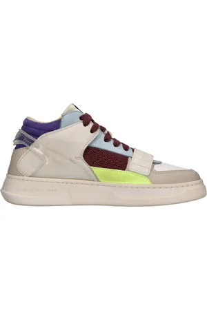 RUN OF Buty, Kobieta, Wielobarwność, 36 EU, Zamsz, Sneakers Multi Colour