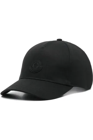 Moncler Akcesoria, Mężczyzna, Czarny, ONE SIZE, Męska Czapka Baseballowa
