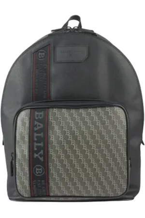 Bally Pre-owned, unisex, Czarny, ONE SIZE, Skóra, Pre-owned Leather backpacks