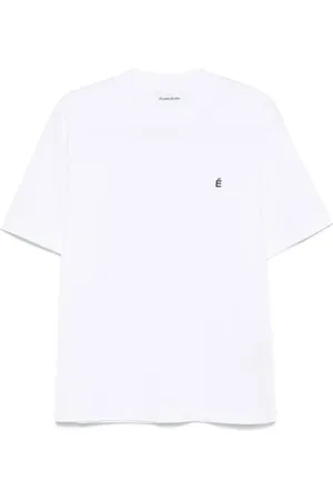 Etudes Koszulki, Mężczyzna, Biały, S, Klasyczny T-shirt męski