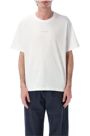 A.P.C. Koszulki, Mężczyzna, Biały, L, T-shirt Wind dla mężczyzn