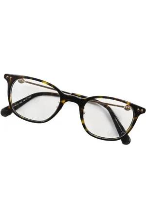 Moncler Pre-owned, Mężczyzna, brązowy, ONE SIZE, Pre-owned Plastic sunglasses