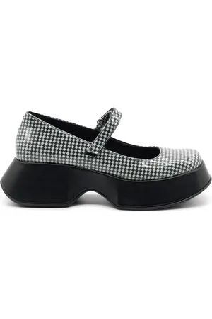 vic matiè Buty, Kobieta, Wielobarwność, 39 EU, Mini Yoko Ballerina w Biało/Czarnym