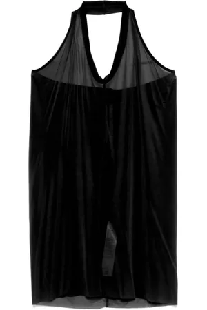 Rick Owens Koszulki, Kobieta, Czarny, XS, Czarny Top na Ramiączkach dla Kobiet