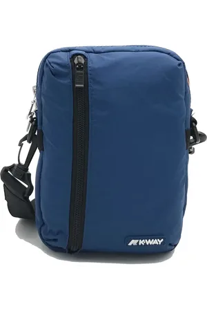 K-Way Torebki, Mężczyzna, Niebieski, ONE SIZE, Wodoodporna Unisex Torba na ramię