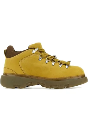 Burberry Sport, Mężczyzna, Żółty, 40 EU, Buty trekkingowe na przygody na świeżym powietrzu