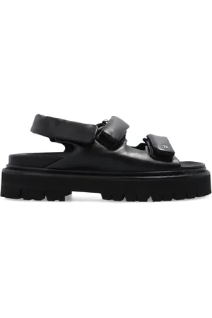 Dsquared2 Buty, Kobieta, Czarny, 39 EU, Skórzane sandały