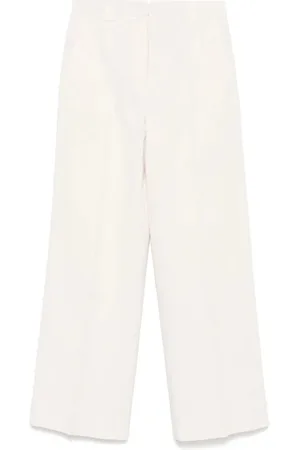 Incotex Spodnie, Kobieta, Beżowy, M, Ivory Elys Stylowe Spodnie