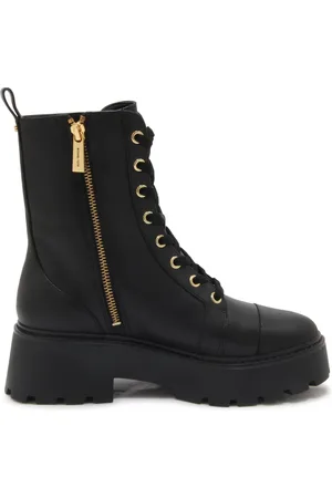 Michael Kors Buty, Kobieta, Czarny, 38 EU, Czarny Botek Skórzany