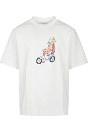 Drôle de Monsieur Koszulki, Mężczyzna, Biały, M, Koszulka Golfowa