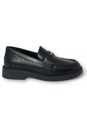 Michael Kors Buty, Kobieta, Czarny, 38 EU, Stylowe Eden Mokasynyy dla Mężczyzn
