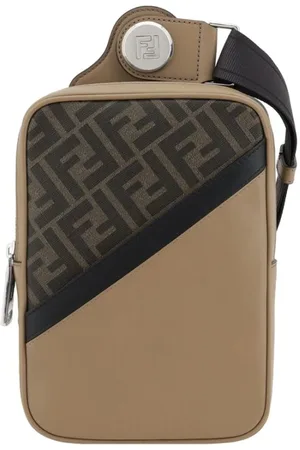 Fendi Torebki, Mężczyzna, brązowy, ONE SIZE, Torba na Ramię