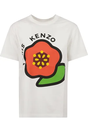 Kenzo Koszulki, Kobieta, Beżowy, M, Pop Loose T-shirt