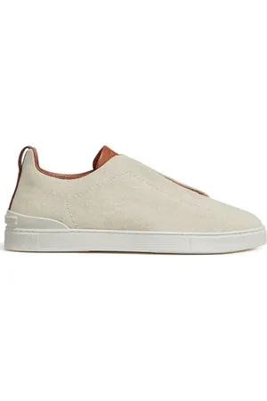 Ermenegildo Zegna Buty, Mężczyzna, Beżowy, 42 EU, Sneakers
