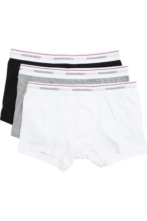 Dsquared2 Bielizna, Mężczyzna, Wielobarwność, S, Bawełna, Zestaw Bokserek Mid Waist