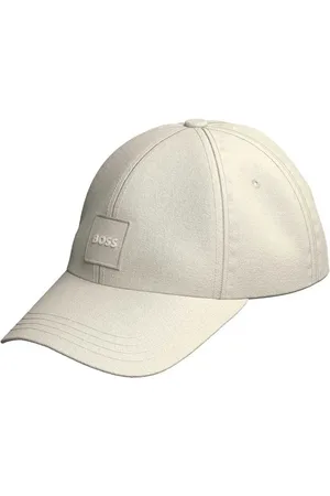 HUGO BOSS Akcesoria, Mężczyzna, Beżowy, ONE SIZE, Bawełna, Beżowy Bawełna Wiosna/Lato Męski Kapelusz