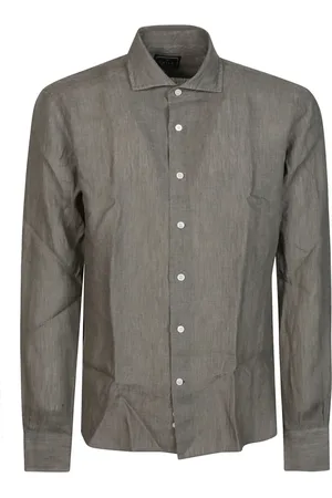 Orian Koszule, Mężczyzna, Zielony, 3XL, Koszula Z Długim Rękawem Slim FIT