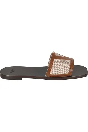 VALENTINO GARAVANI Buty, Kobieta, Wielobarwność, 36 1/2 EU, Len, Eleganckie letnie klompy dla kobiet