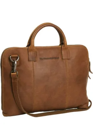 Chesterfield Torebki, Mężczyzna, brązowy, ONE SIZE, Torba skórzana Harvey cognac