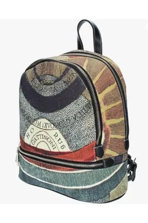 Gattinoni Torebki, Kobieta, Wielobarwność, ONE SIZE, Stylowy Plecak Planetarium dla Kobiet