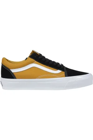 Vans Buty, Mężczyzna, Żółty, 42 EU, Zamsz, Klasyczne Zamszowe Sneakersy dla Mężczyzn