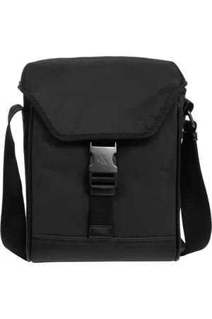 Calvin Klein Torebki, Mężczyzna, Czarny, ONE SIZE, Stylowa Torba na Ramię z Regulowanym Paskiem
