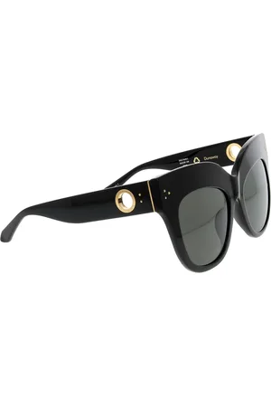 Linda Farrow Akcesoria, unisex, Czarny, ONE SIZE, Stylowe okulary przeciwsłoneczne dla modnych stylizacji