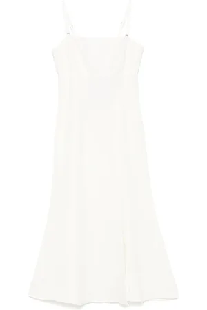 Twin-Set Sukienki, Kobieta, Biały, S, Biała Sukienka Bianco Ss 25