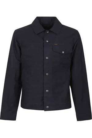 Filson Kurtki, Mężczyzna, Niebieski, M, Kurtka Woskowana Ranger