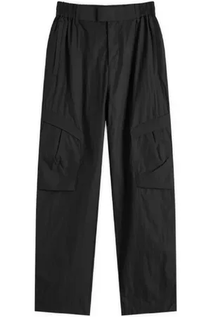 Represent Spodnie, Mężczyzna, Czarny, L, Nylon, Czarne Spodnie Tech Cargo