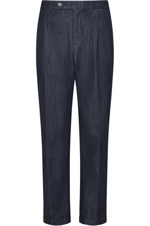 Incotex Jeansy, Mężczyzna, Niebieski, W33, Jeansyy Slim-fit w kolorze indygo