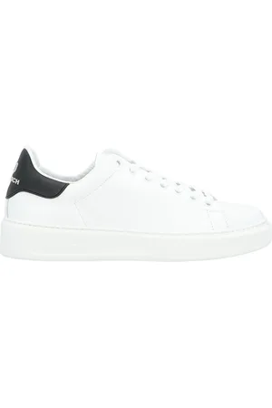 Woolrich Buty, Mężczyzna, Biały, 43 EU, Skóra, Classic Court Sneaker w białym i czarnym skóra