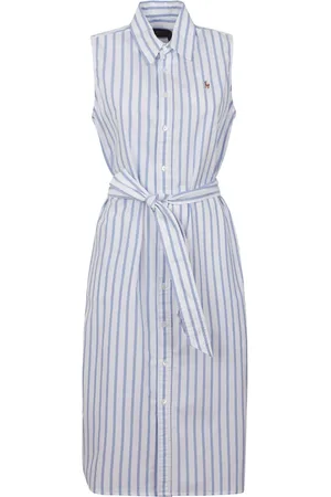 Ralph Lauren Sukienki, Kobieta, Niebieski, 2XS, Sukienka Dzienna