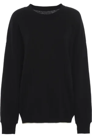 YOHJI YAMAMOTO Swetry, Kobieta, Czarny, M, Warstwowy Rękawy Top