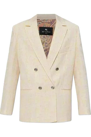 Etro Kurtki, Kobieta, Beżowy, 2XS, Stylowa Kurtka Damska w Kolorze