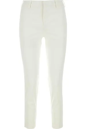 PT Torino Spodnie, Kobieta, Biały, XS, Slim-fit Trousers