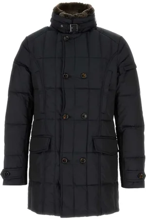 MOORER Kurtki, Mężczyzna, Niebieski, L, Midnight Down Jacket