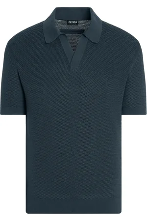 Ermenegildo Zegna Koszulki, Mężczyzna, Zielony, L, Zielony Polo