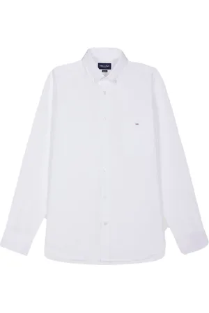 Eden Park Koszule, Mężczyzna, Biały, L, Klasyczna koszulka polo z bawełny Regular Fit