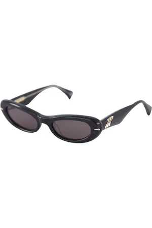 Le Specs Akcesoria, unisex, Czarny, M, Czarne Okulary Owalne Numero Uno Styl