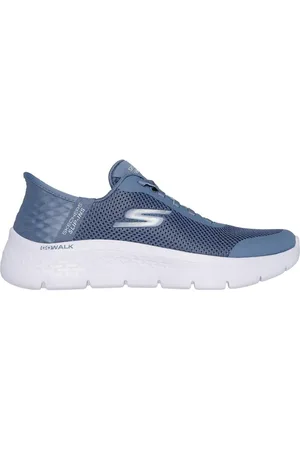 Skechers Buty, Kobieta, Niebieski, 39 EU, Niebieskie Go Walk Sneakersy Damskie