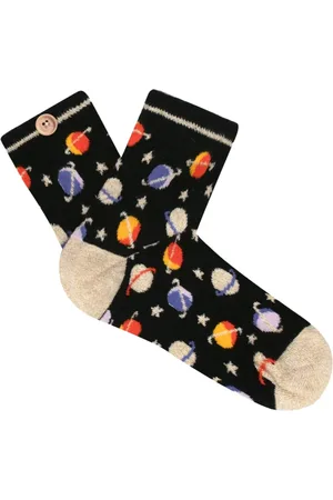 Cabaia Bielizna, unisex, Czarny, ONE SIZE, Bawełna, Skarpetki Wzorzyste - Nierozerwalny Styl