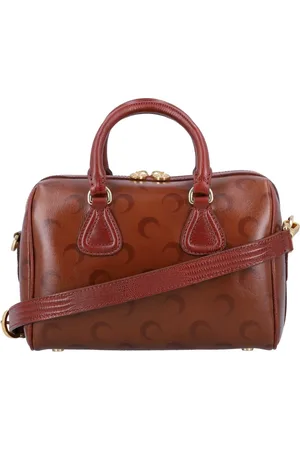 Marine Serre Torebki, Kobieta, brązowy, ONE SIZE, Torba Moon Strike Crossbody Jasnobrązowa