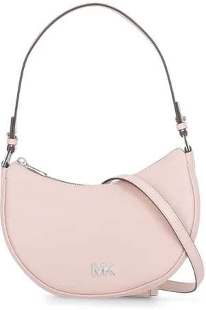 Michael Kors Torebki, Kobieta, Różowy, ONE SIZE, Różowa Skórzana Torba na Ramię