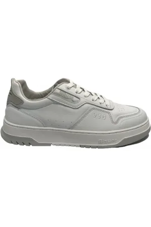 Blauer Buty, Mężczyzna, Biały, 40 EU, Skórzane Sneakersy dla Mężczyzn