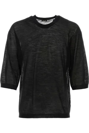 Ermenegildo Zegna Swetry, Mężczyzna, Czarny, M, Czarny zestaw swetrów z wełny