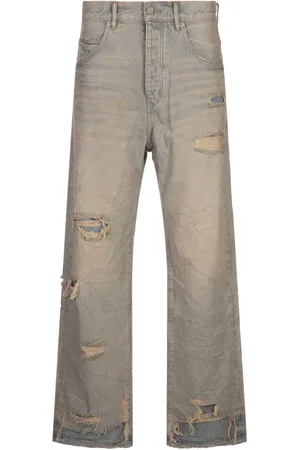 Purple Brand Jeansy, Mężczyzna, Niebieski, W32, Niebieska Koszula z Bawełny