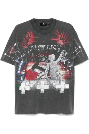 Represent Koszulki, Mężczyzna, Szary, S, Metallica Master Of Puppets T-shirt
