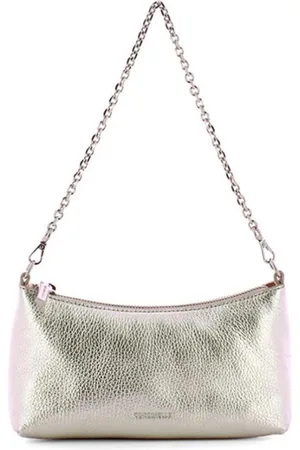 Coccinelle Torebki, Kobieta, Szary, ONE SIZE, Skóra, Aura Mini Bag