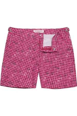 Orlebar Brown Stroje kąpielowe, Mężczyzna, Różowy, W32, Szybkoschnące Szorty Kąpielowe Bulldog